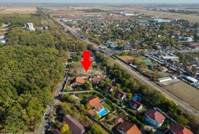 Teren Corbeanca, 3.120 mp, vis-a-vis de padure, Petresti, acces imediat la DN1 - 3