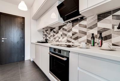 NOU! 3 camere, mobilat LUX , 2 bai , PARCARE - PIPERA - 12