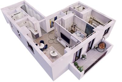 MONARCH RESIDENCE - Apartament 3 camere , boxa inclusa! - 4