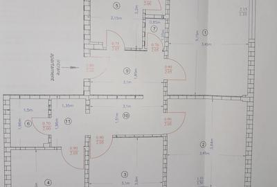4 camere decomandat, centrală, boxă, etaj 1, 2 băi, Aleea Giurgeni - 1 Decembrie - 1