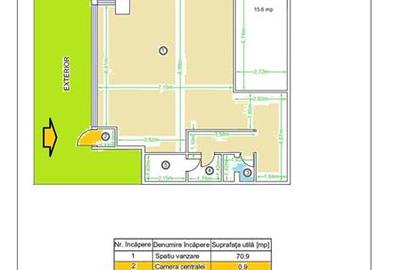 Spatiu comercial de inchiriat Ultracentral Bacau - 3