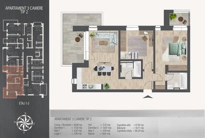 NOU! Neofort83 Proiect Premium PRET PROMO Ap3 Cam la Doar 8 Minute Metrou - 1