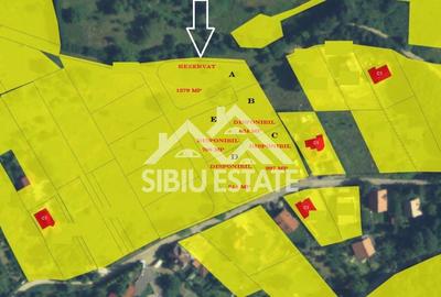 Terenuri intravilane cu PUZ și utilități în Cisnădioara - 1