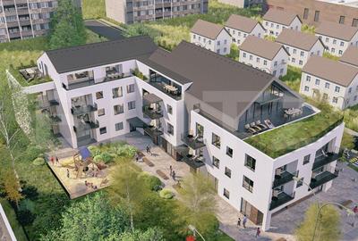 Apartament de vanzare, cu 2 camere, 56,47 mp, zona Tractorul - 3