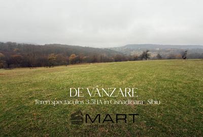 Teren Construcții extravilan de 35000 mp, în Cisnădioara