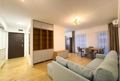 Apartament cu 3 camere semidecomandat, mobilat în Barbu Văcărescu