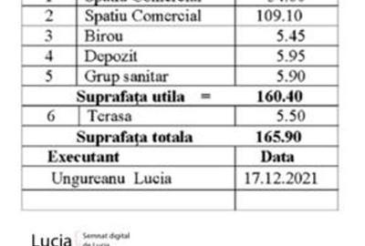Spațiu comercial, de 166 mp, în Nord-Vest