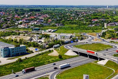 Teren 30 Hectare la Autostrada A1 București–Pitești | Km 34 | Front 550 ml - 12