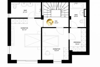 Casa TownHouse 4 camere - Calitate Premium - Otopeni Odaile - 9