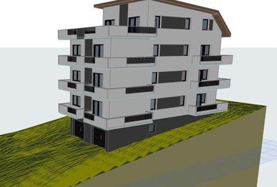 Vanzare teren cu autorizatie bloc 7 apartamente - Rediu - 3