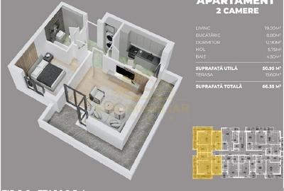 Apartament 2 camere decomandat Dr Fermei - 10
