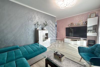Apartament cu 3 camere decomandat, complet mobilat la parter in Giroc. - 1