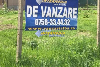 Teren intravilan de vanzare in Alba Iulia 1000 mp cu toate utilitatile - 1