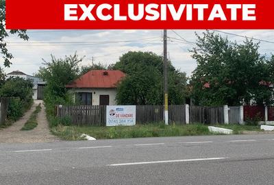 Casa cu 2.518 mp teren intravilan la drumul european, Sascut, jud. Bacau