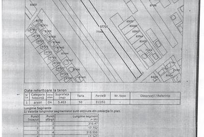 Crevedia - Samurcasi, str. Guliei, teren intravilan, suprafata 5400 mp - 1