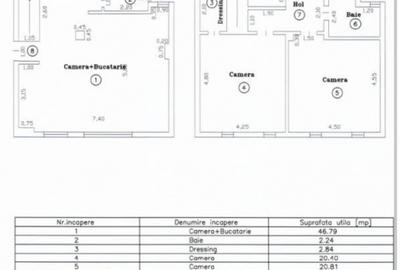 Eleganta si spatiu apartament cu 3 camere pe doua niveluri, 107 mp – Timisoara - 3