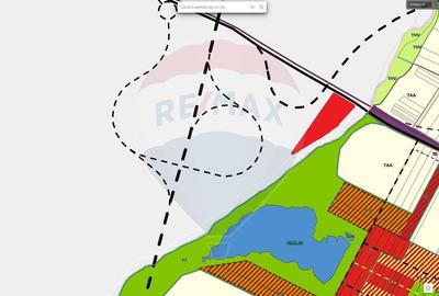 Teren extravilan Codlea, 6193mp, deschidere la DN1 de 51m+drum lateral - 12