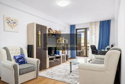 Apartament cu 2 camere semidecomandat, mobilat în Central