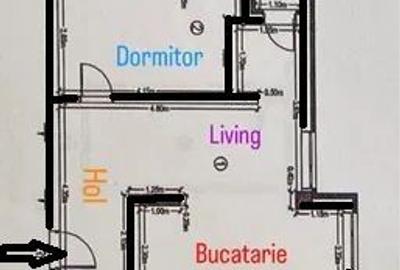 Apartament 2 camere, finisat modern,parcare subterana Floresti Eroilor - 5