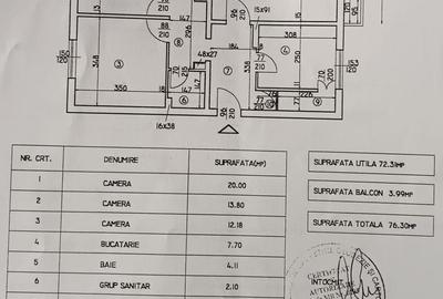 Unirii - O. Goga - Apartament 3 camere decomandat - 8