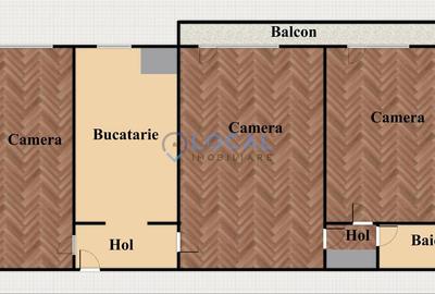 Apartament 3 camere | Semidecomandat | Gheorgheni - 1