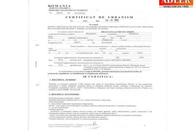 Teren intravilan la iesirea din Ploiesti spre Targoviste - 2