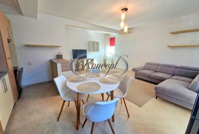 Apartament cu 2 camere semidecomandat, mobilat în Bună Ziua