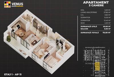 Apartament ideal cu 3 camere, zona metrou Aparatorii Patriei, Berceni - 8