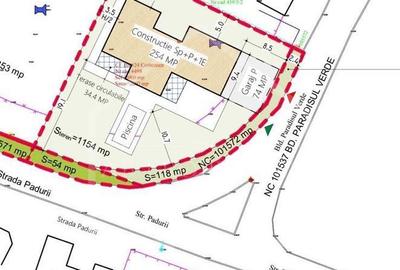 Teren Construcții intravilan de 1154 mp, în Corbeanca