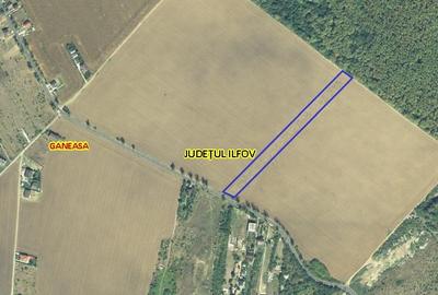 De vanzare 2700 mp teren intravilan/6.900 mp teren extravilan Ganeasa - 1