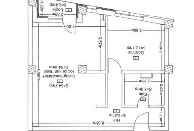 Apartament 2 camere, 55mp, bloc nou, zona Corneliu Coposu - 5
