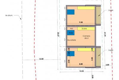 Teren pentru constructie triplex in Floresti zona strazii Tautului - 5