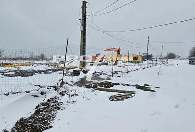 Teren 600mp. curs constructii, Utilitati, Palazu Mare, str.Spicului - 10