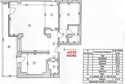 Apartament superb cu 3 camere, terasa si 2 locuri de parcare in Floreasca! - 33