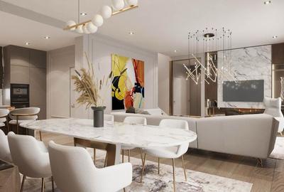 Apartament cu 4 camere decomandat în Arcul de Triumf