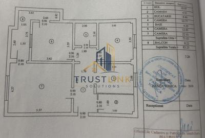 3 camere din 85 Centrala strada Mărgeanului cu Alexandriei - 9
