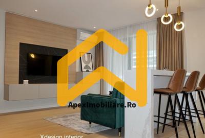 Apartament cu 2 camere open-space, mobilat în Pipera