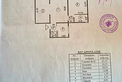 Apartament cu 3 camere in Micro 19 - 10