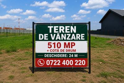 Teren Construcții intravilan de 615 mp, în Clinceni