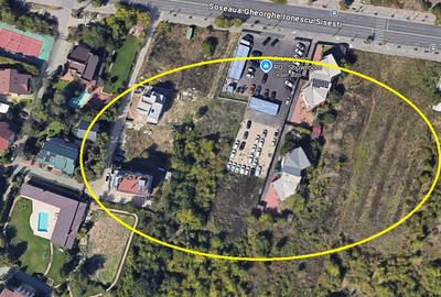 Teren Construcții intravilan de 1184 mp, în Sisești