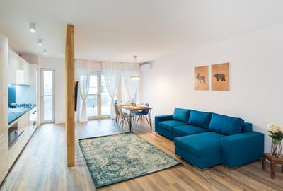 Apartament de 2 camere, 2 bai, parcare, terasa cu vedere spre lac, Pipera - 1