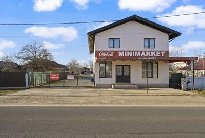 Construcție comercială rezidențială 273mp, spălătorie auto și depozit 127 mp DN1 - 4