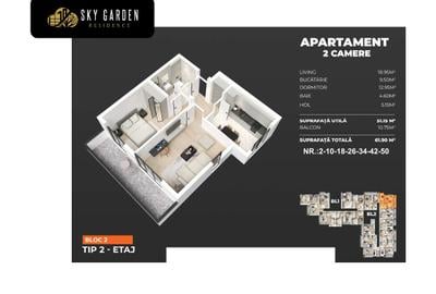 2 camere decomandat - 4 min Metrou Berceni - Apartament finalizat - 2