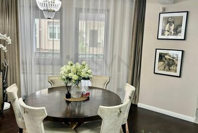 Apartament cu 3 camere semidecomandat, mobilat în Herăstrău