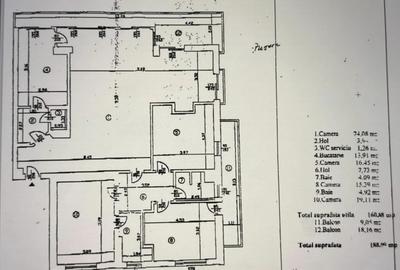 Apartament - 4 camere-3 bai- parcare subterna- zona Primăverii - 24