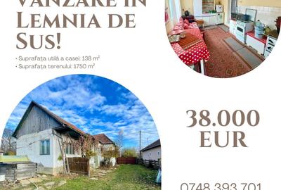 Casă cu 3 camere în Lemnia