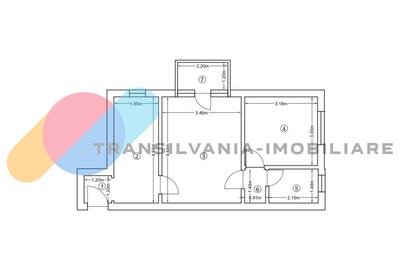 Apartament 2 camere, 43 Mp, zona Grigorescu - 7