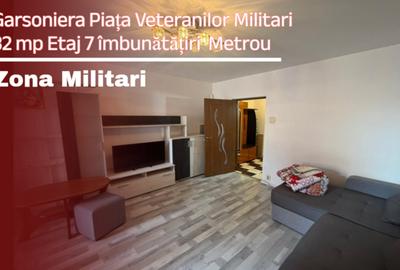 Garsoniera Piața Veteranilor Militari 32 mp Imbunătățiri Metrou - 1