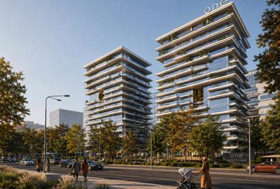 4 camere lux One Floreasca Towers, Sky Tower, Promenada - 7