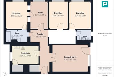 Apartament  5 camere la cheie în Vlaicu - 9